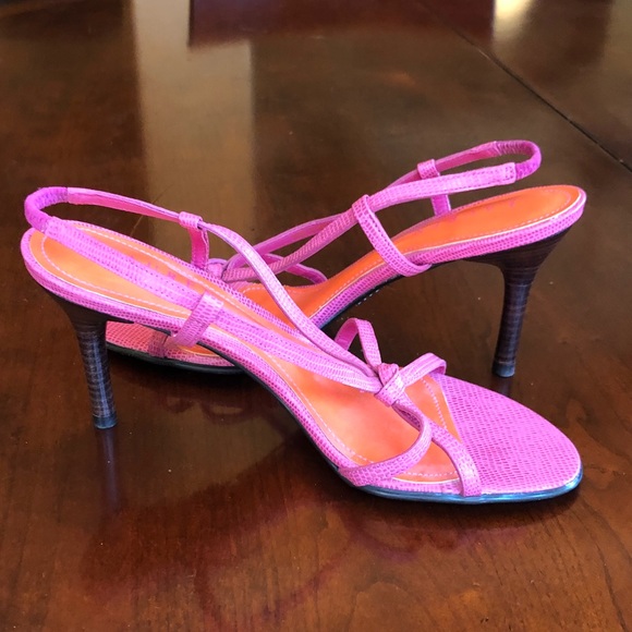 Pink high heels, Size 6 - Picture 3 of 6